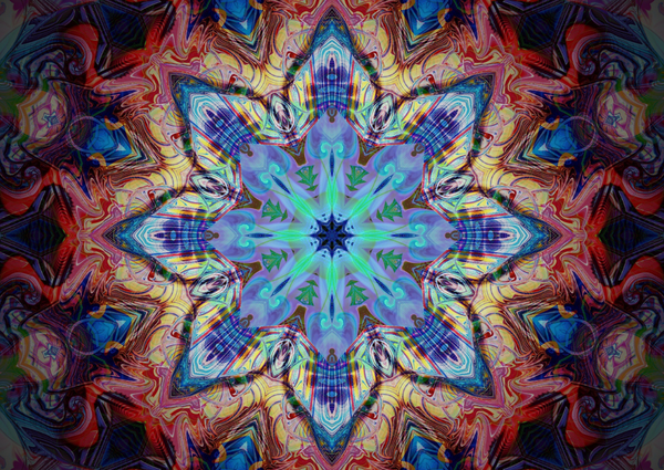 Mandalas: ayudando a salud mental y emocional.