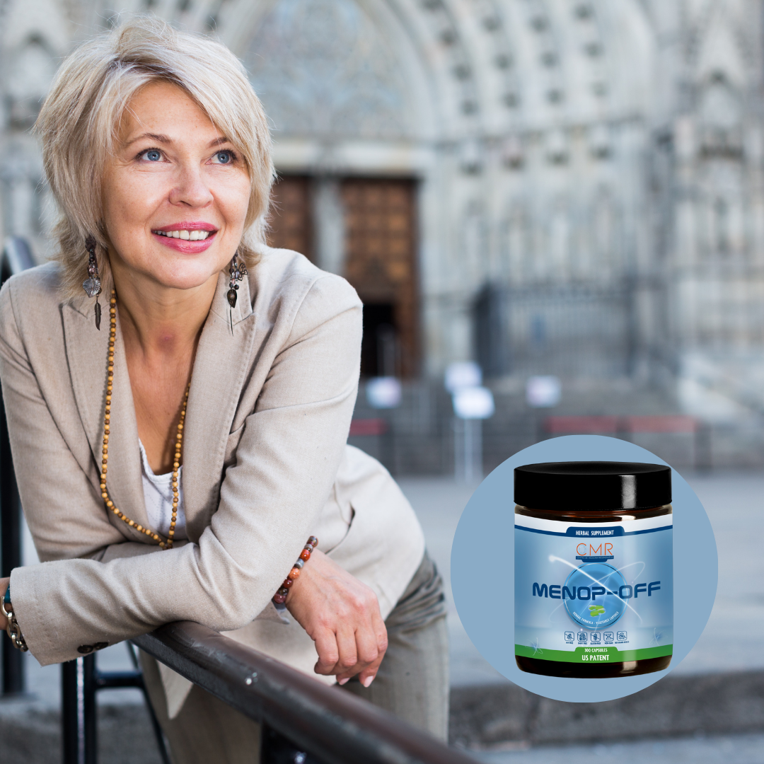 Menop-Off: El Alivio Natural que Toda Mujer Merece Durante la Menopausia