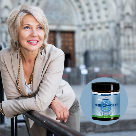 Menop-Off: El Alivio Natural que Toda Mujer Merece Durante la Menopausia