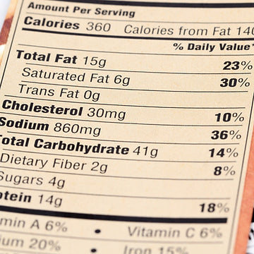 Cuidado con los gramos de azúcar en la etiqueta de los alimentos