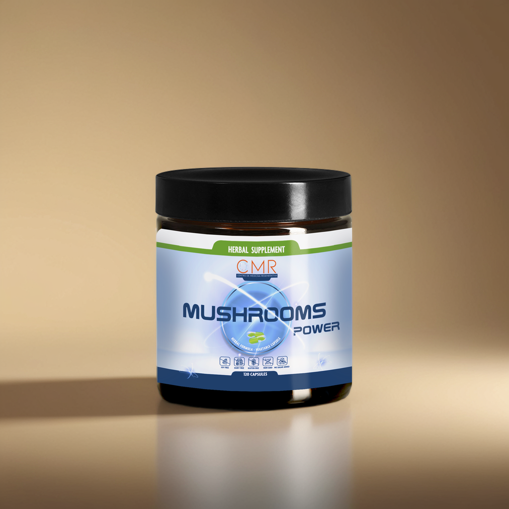 Mushrooms Power: Despierta tu energía vital con el poder milenario de los hongos.