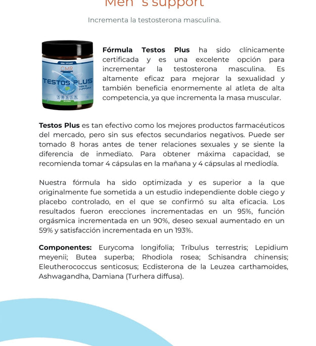 Testos Plus Men´s support