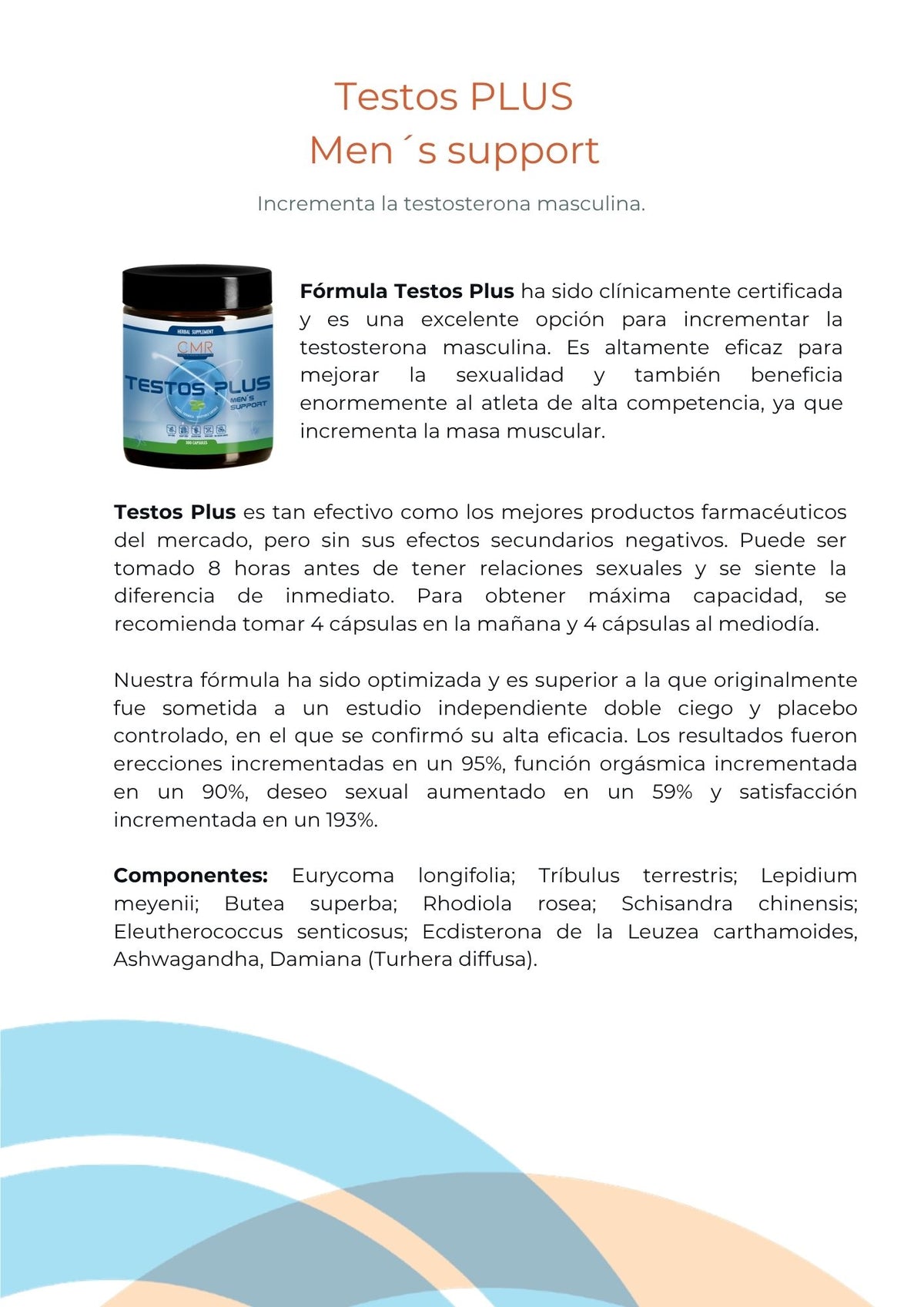 Testos Plus Men´s support