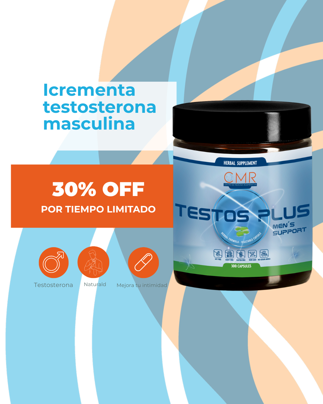 Testos Plus Men´s support