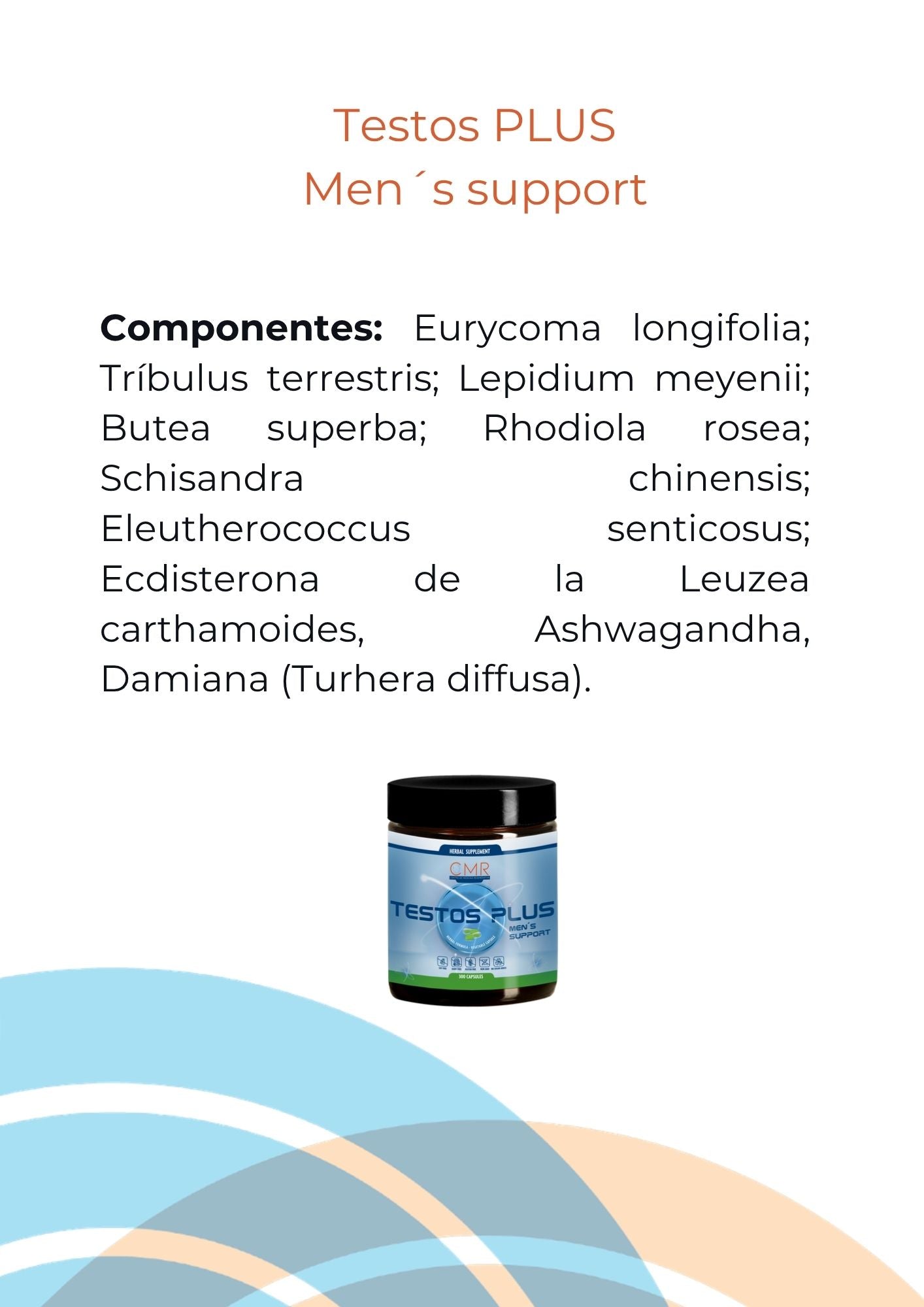 Testos Plus Men´s support