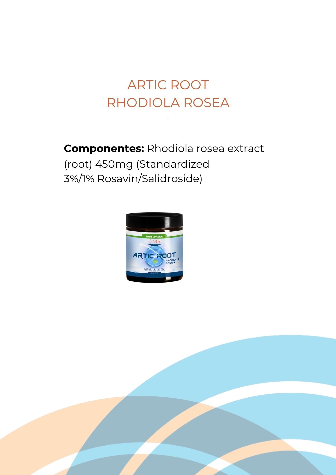 Artic Root Rhodiola Rosea